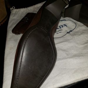 Size 39.5 authentic Prada boots